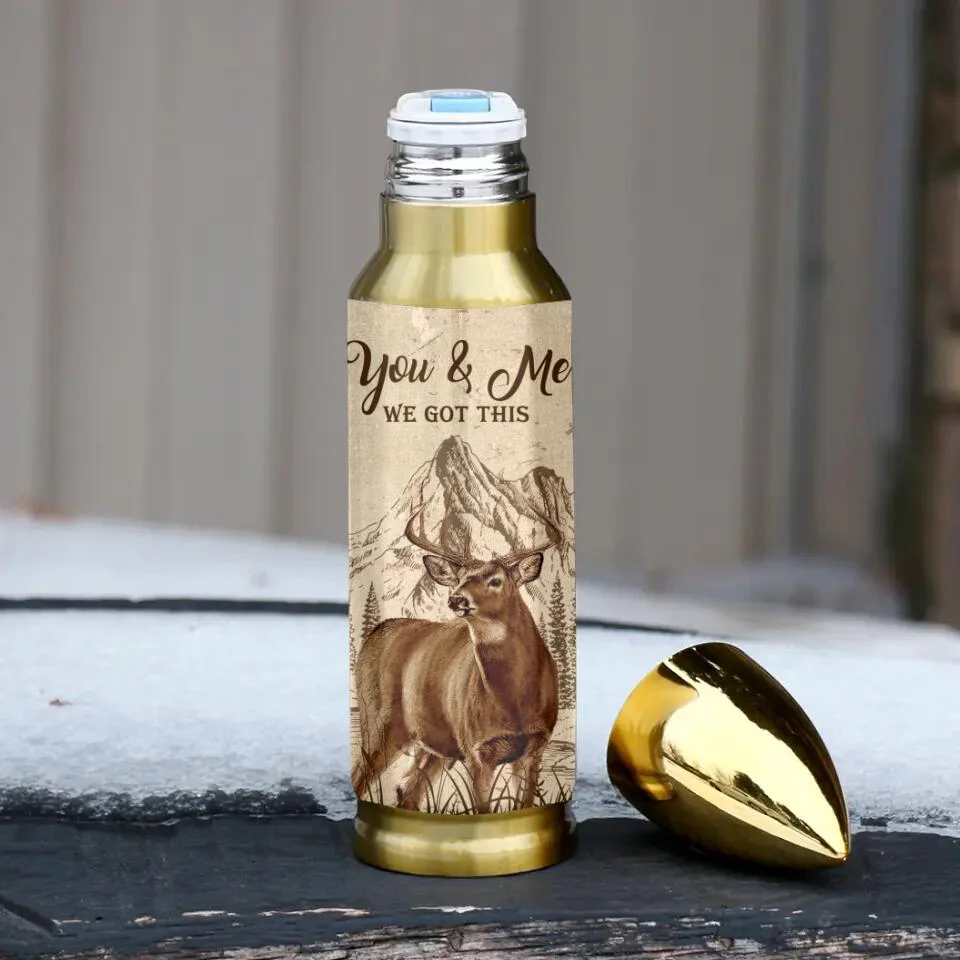You And Me We Got This To My Husband I Love You Forever And Always - Special Bullet Tumbler - Image 4