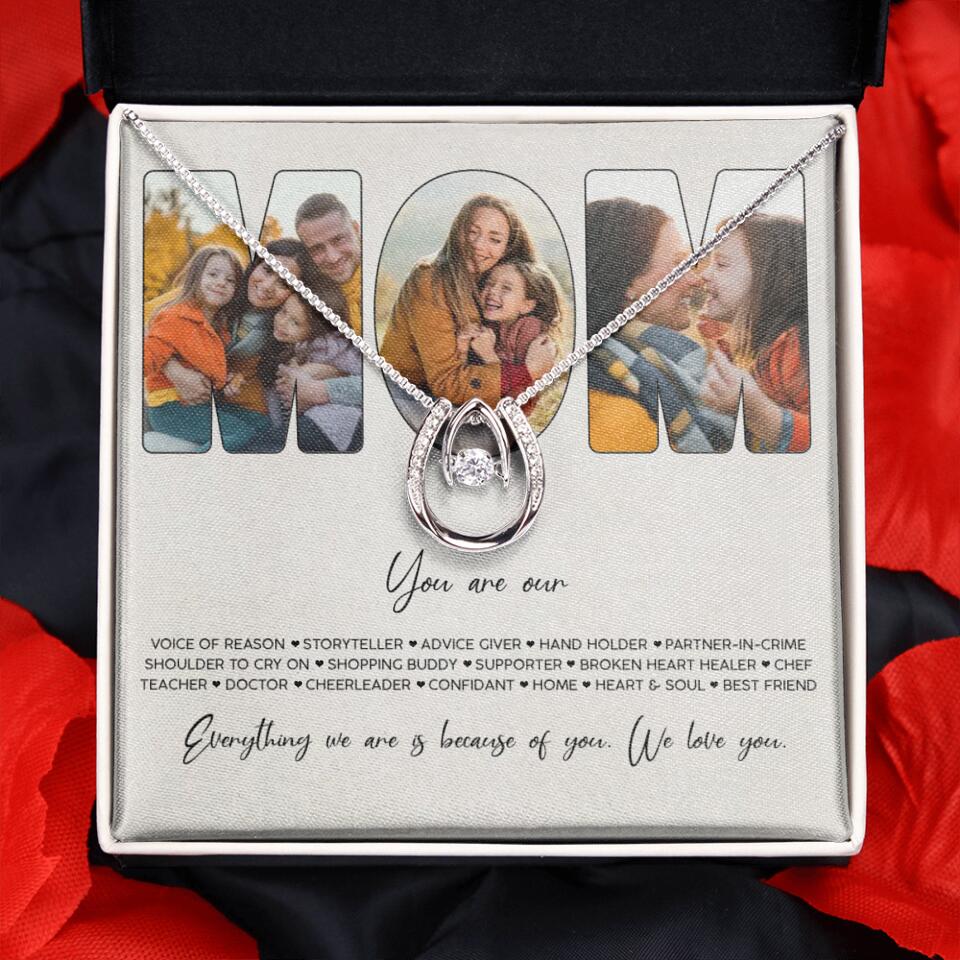You Are Voice of Reason Storyteller Hand Holder Partner in Crime Personalized Necklace - Image 12
