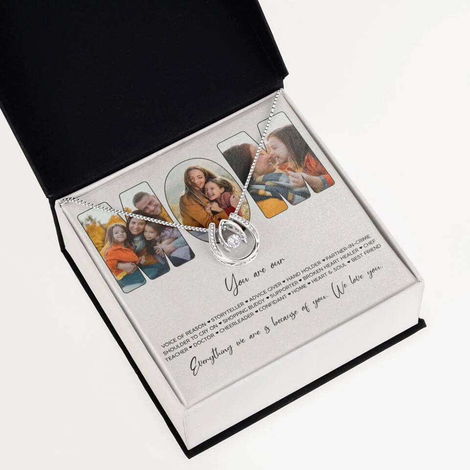 You Are Voice of Reason Storyteller Hand Holder Partner in Crime Personalized Necklace - Image 14
