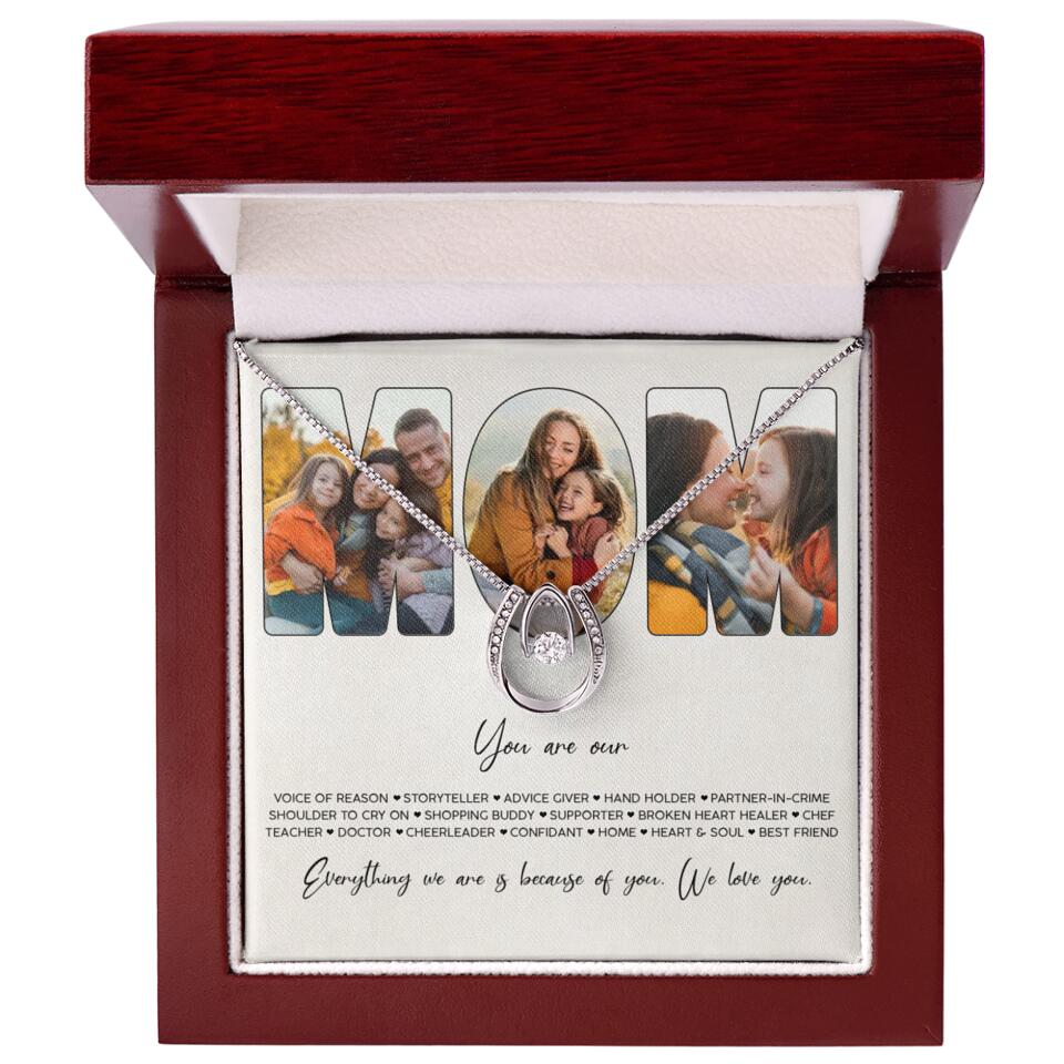 You Are Voice of Reason Storyteller Hand Holder Partner in Crime Personalized Necklace - Image 17