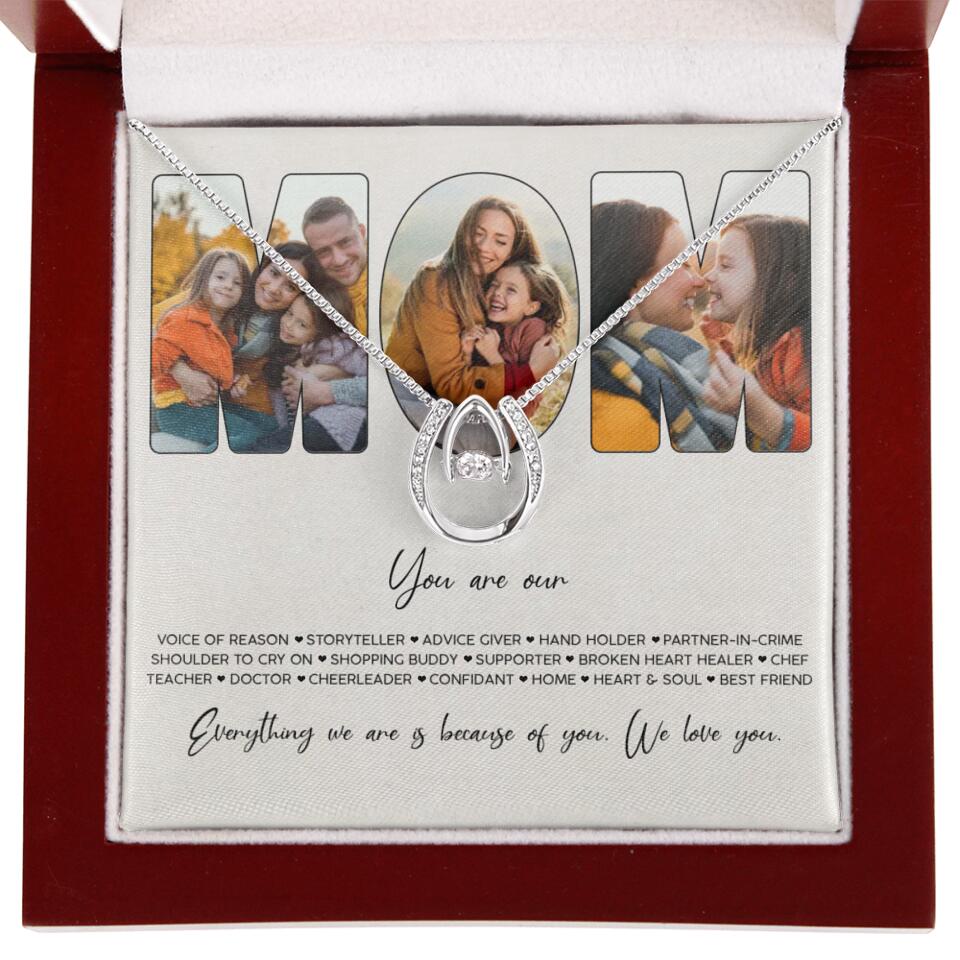 You Are Voice of Reason Storyteller Hand Holder Partner in Crime Personalized Necklace - Image 21