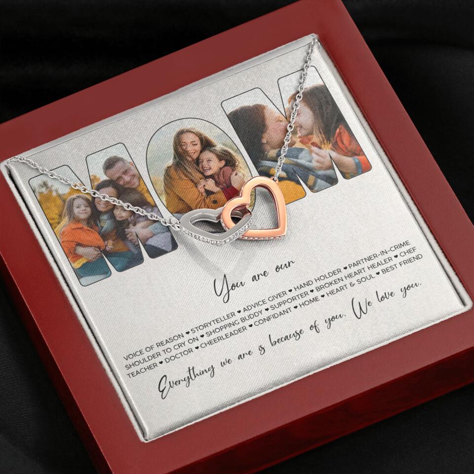 You Are Voice of Reason Storyteller Hand Holder Partner in Crime Personalized Necklace - Image 26
