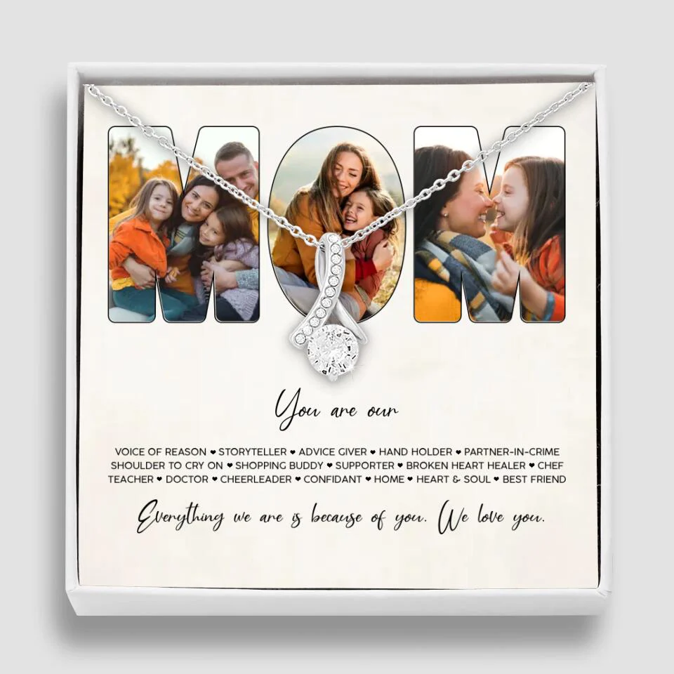You Are Voice of Reason Storyteller Hand Holder Partner in Crime Personalized Necklace - Image 30