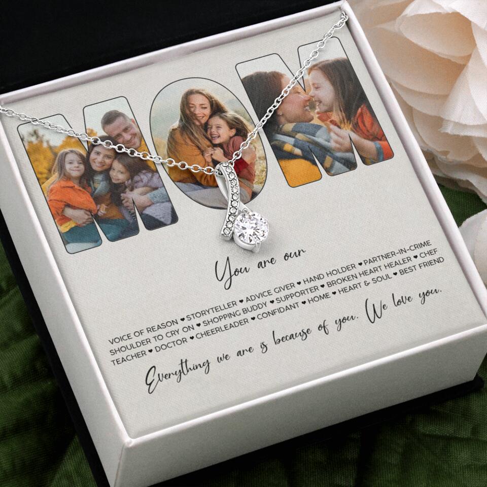 You Are Voice of Reason Storyteller Hand Holder Partner in Crime Personalized Necklace - Image 31