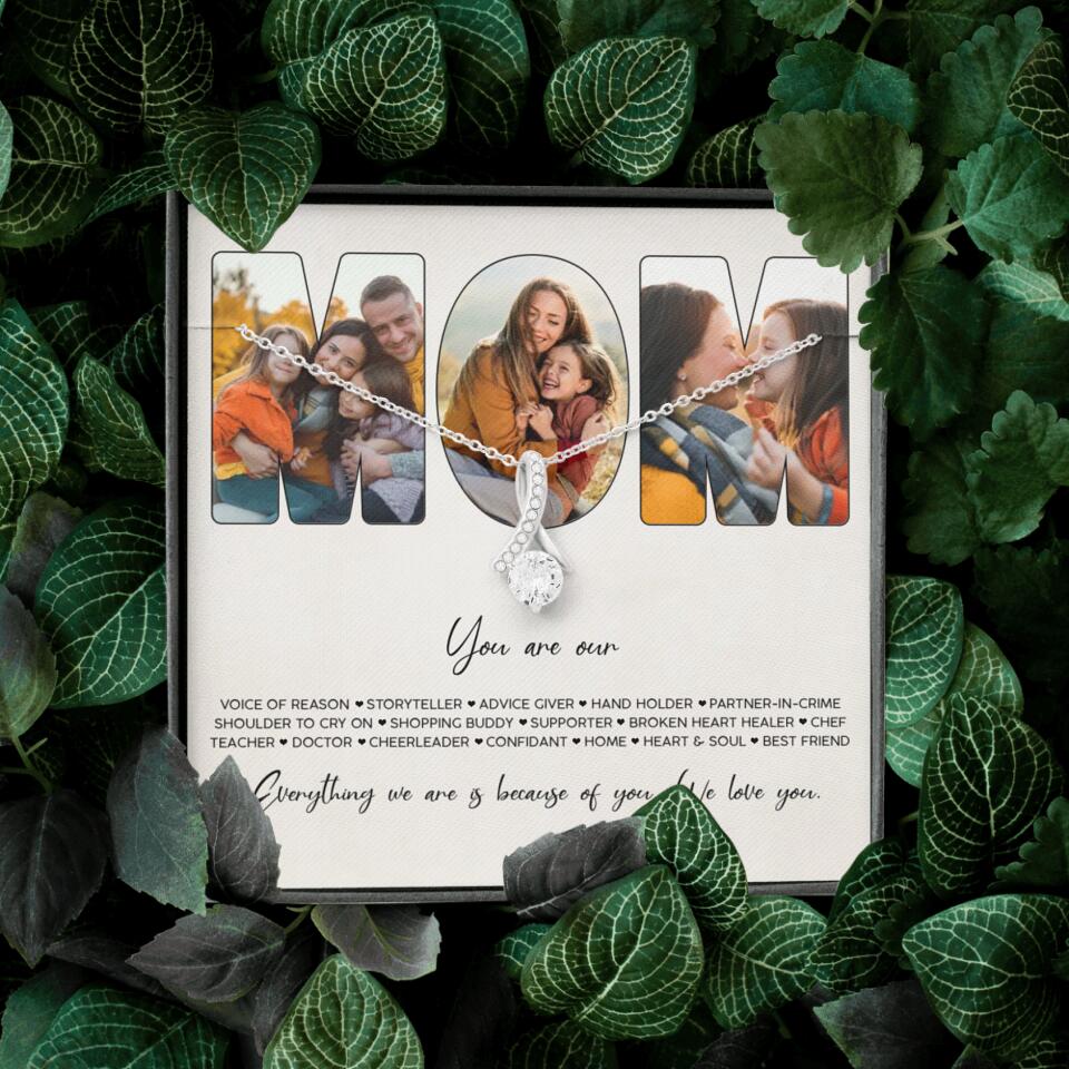 You Are Voice of Reason Storyteller Hand Holder Partner in Crime Personalized Necklace - Image 32