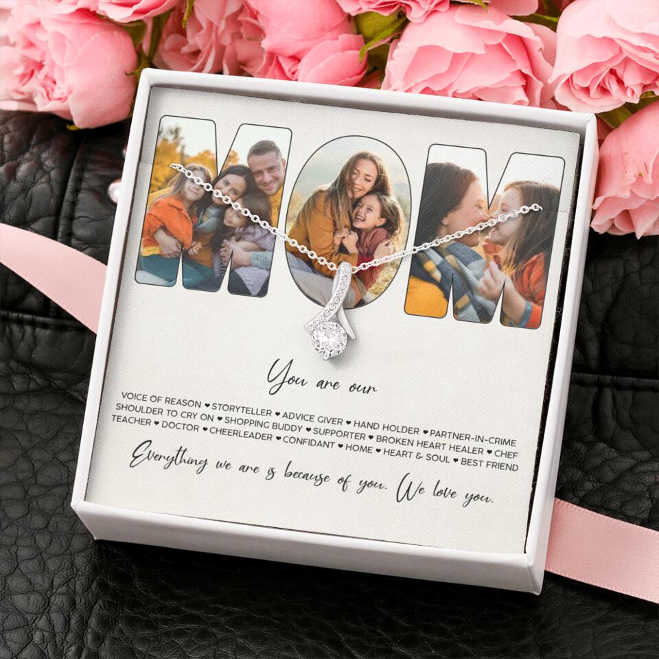 You Are Voice of Reason Storyteller Hand Holder Partner in Crime Personalized Necklace - Image 34