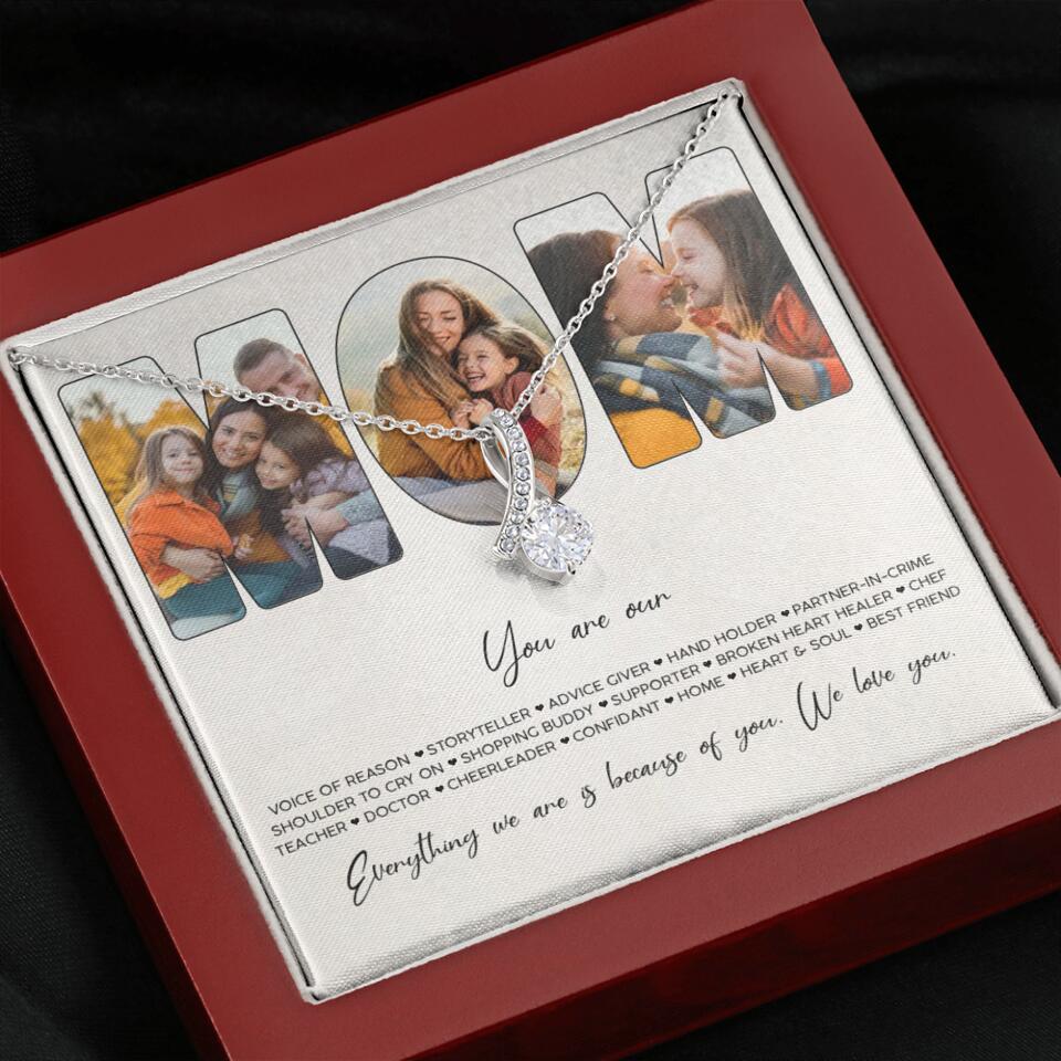 You Are Voice of Reason Storyteller Hand Holder Partner in Crime Personalized Necklace - Image 36