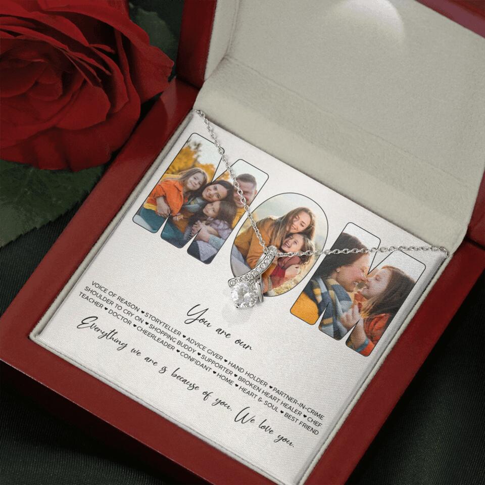 You Are Voice of Reason Storyteller Hand Holder Partner in Crime Personalized Necklace - Image 38