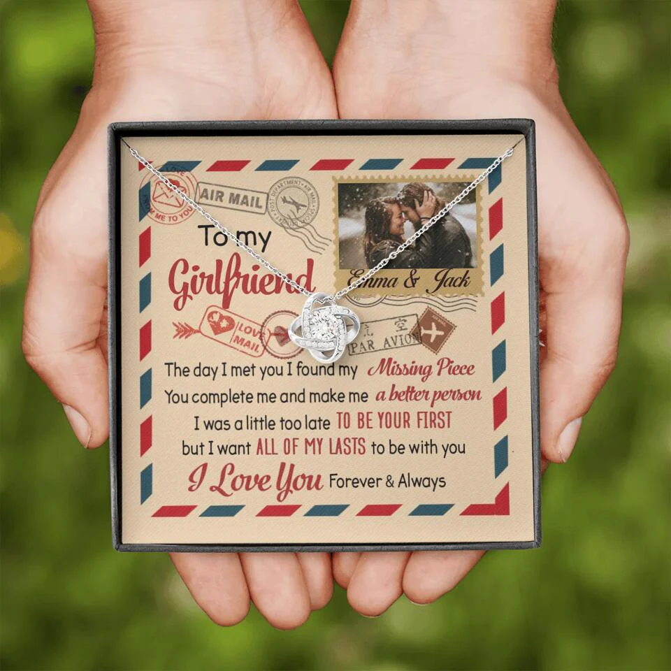 You Complete Me And Make Me A Better Person - Personalized Necklace - Image 2