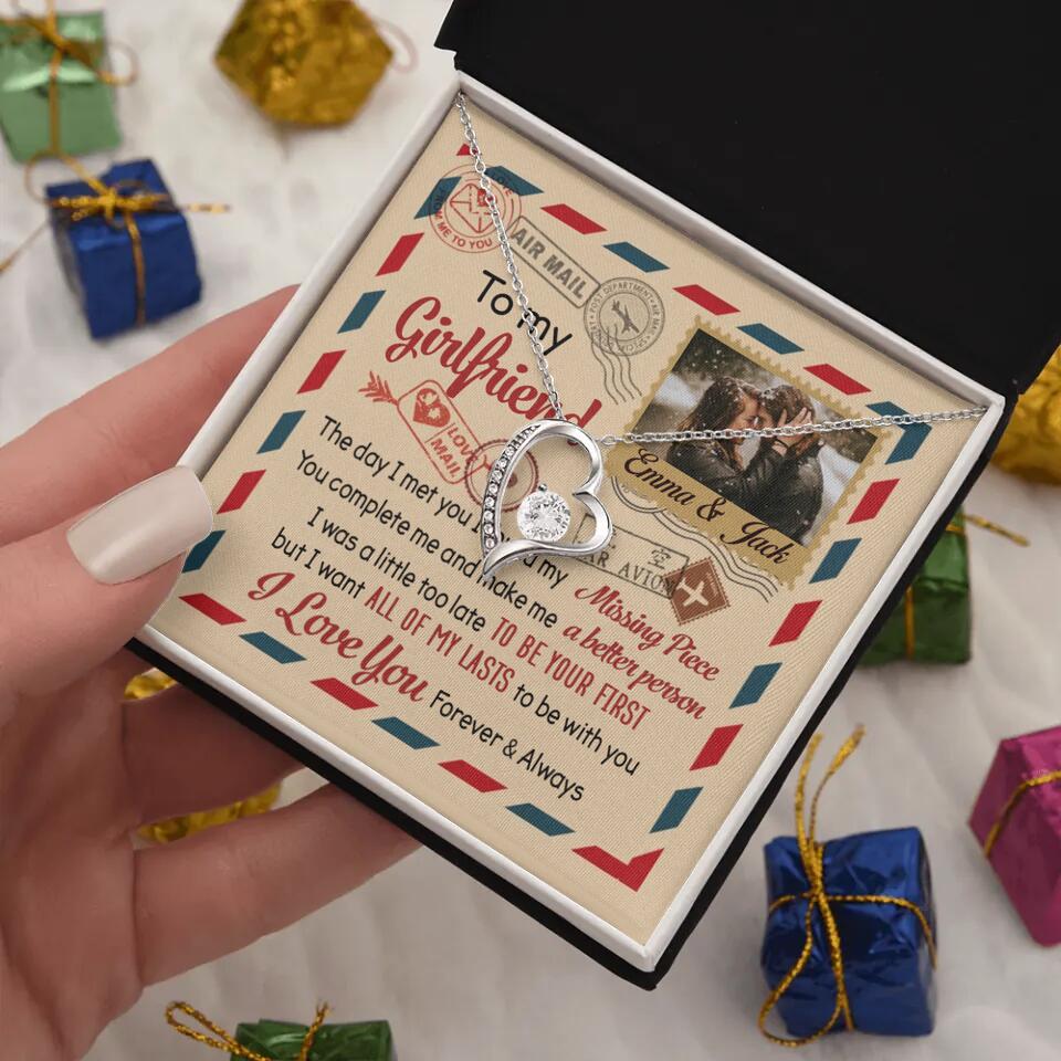You Complete Me And Make Me A Better Person - Personalized Necklace - Image 9
