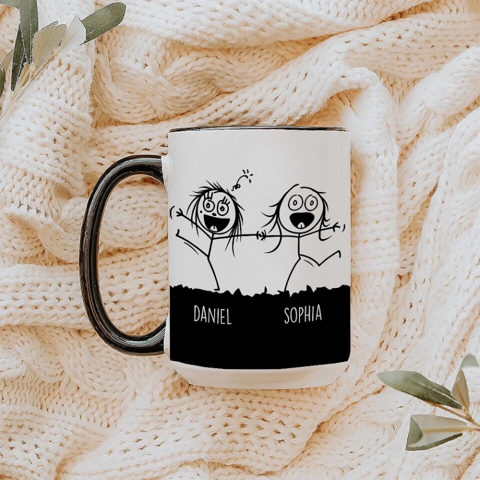 You Don't Have To Be Crazy To Be My Friend Mug - Gift for Friends - Image 10