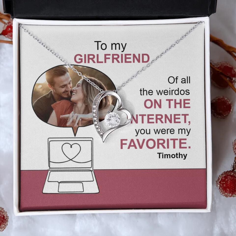 You Were My Favorite Personalize Necklace - Image 19