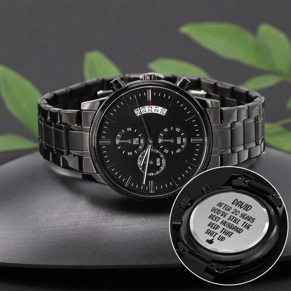 After Many Years You're Still The Best Husband - Personalized Watch - Image 10