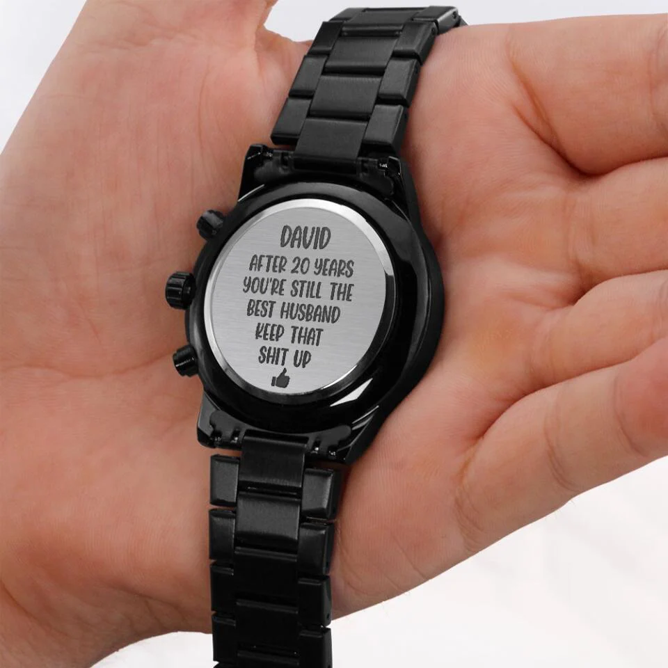 After Many Years You're Still The Best Husband - Personalized Watch - Image 11