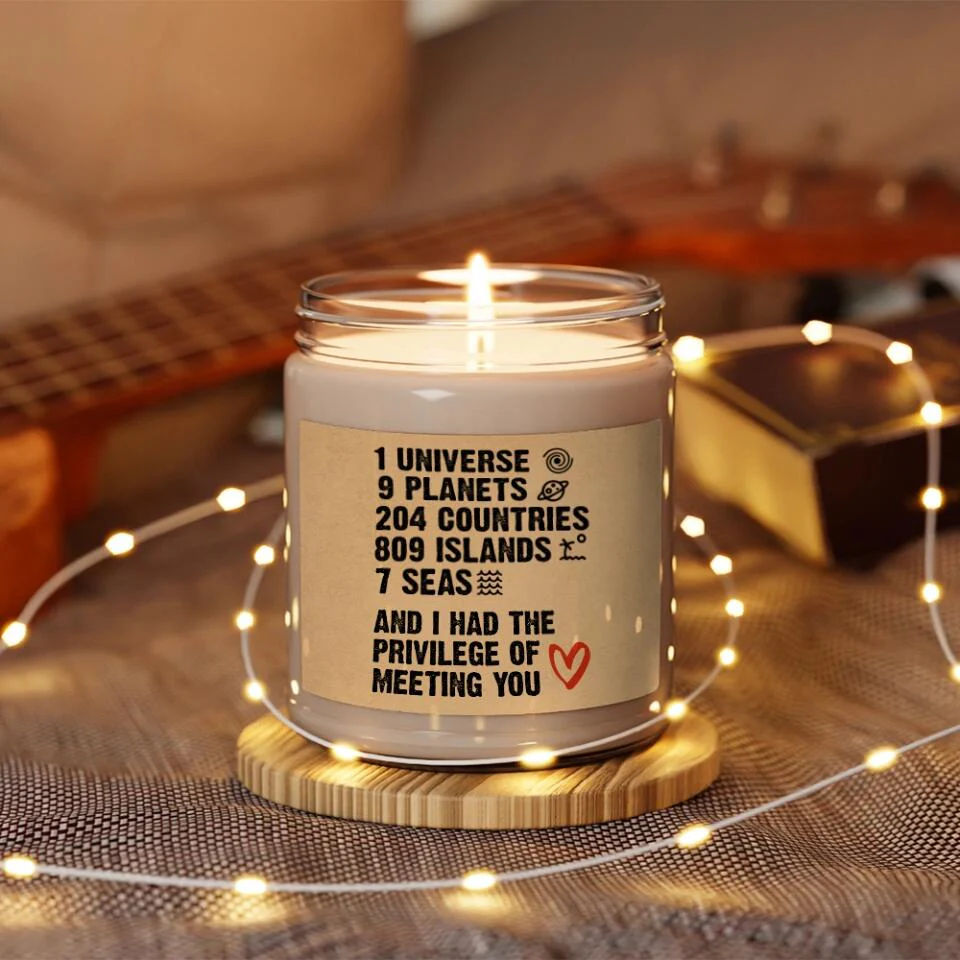 Personalized Valentine Gifts - You're Stuck With Me and No Refund Personalized Candle - Image 6