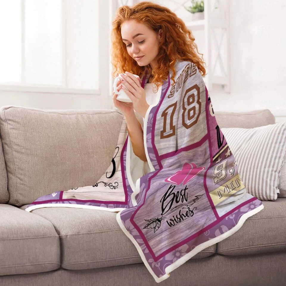 You've Been Loved For Years Custom Blanket Birthday Gift For Daughter - Image 6