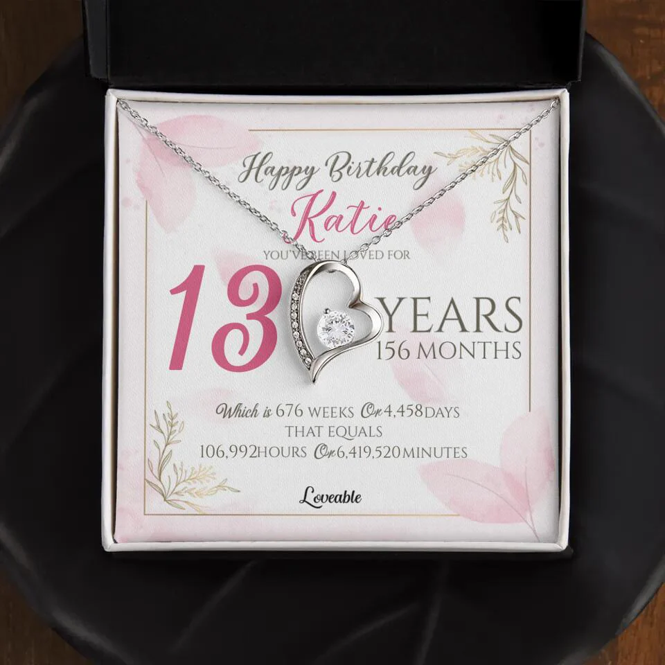 You've Been Loved For Years Personalized Necklaces Birthday Gift For Daughter - Image 11