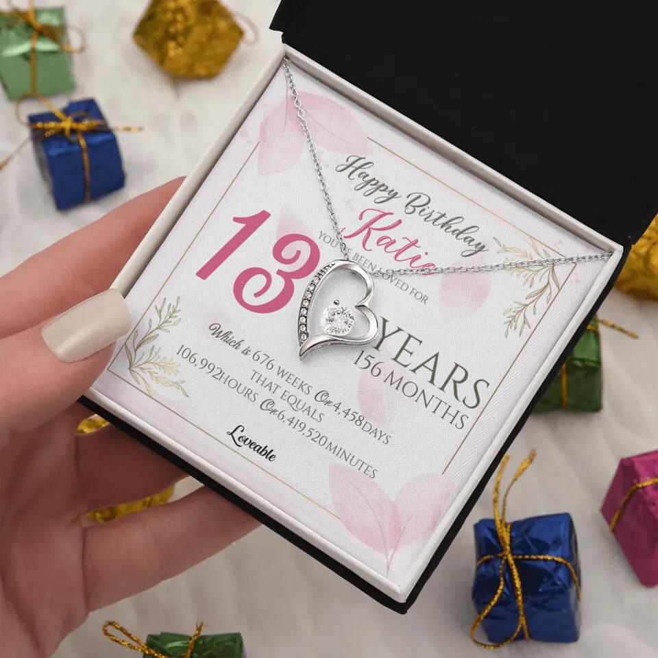 You've Been Loved For Years Personalized Necklaces Birthday Gift For Daughter - Image 13