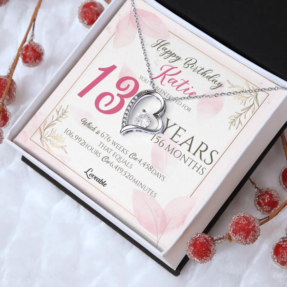 You've Been Loved For Years Personalized Necklaces Birthday Gift For Daughter - Image 14