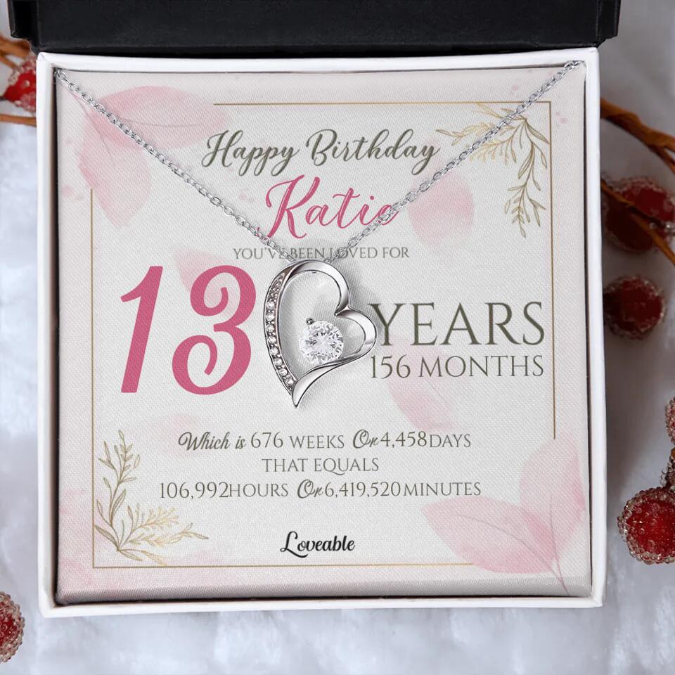 You've Been Loved For Years Personalized Necklaces Birthday Gift For Daughter - Image 15