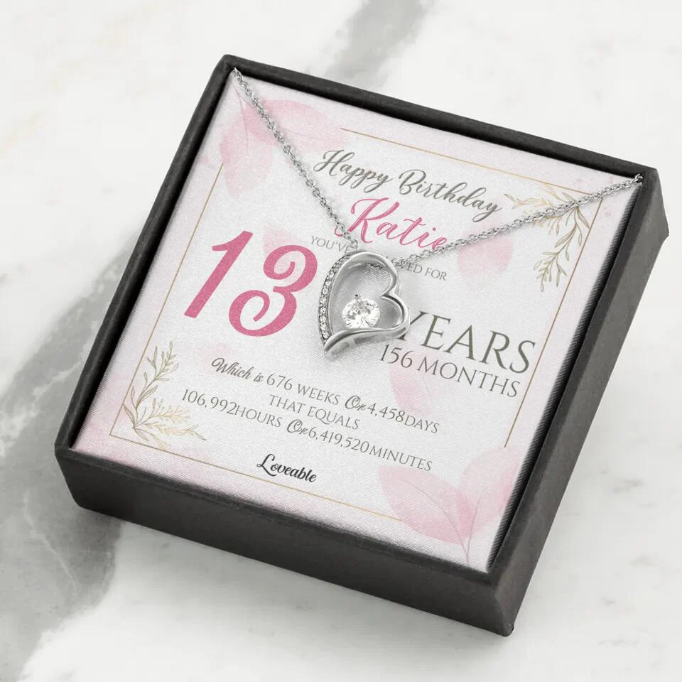 You've Been Loved For Years Personalized Necklaces Birthday Gift For Daughter - Image 16