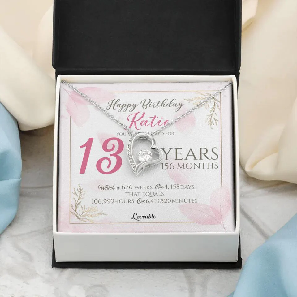 You've Been Loved For Years Personalized Necklaces Birthday Gift For Daughter - Image 17
