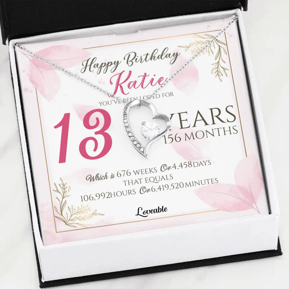You've Been Loved For Years Personalized Necklaces Birthday Gift For Daughter - Image 18