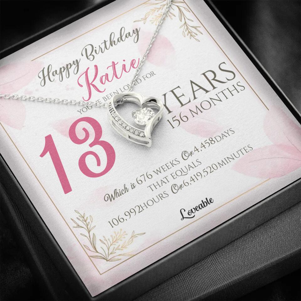 You've Been Loved For Years Personalized Necklaces Birthday Gift For Daughter - Image 20