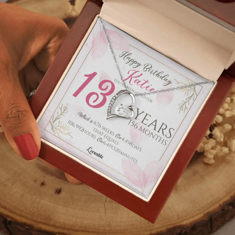 You've Been Loved For Years Personalized Necklaces Birthday Gift For Daughter - Image 21