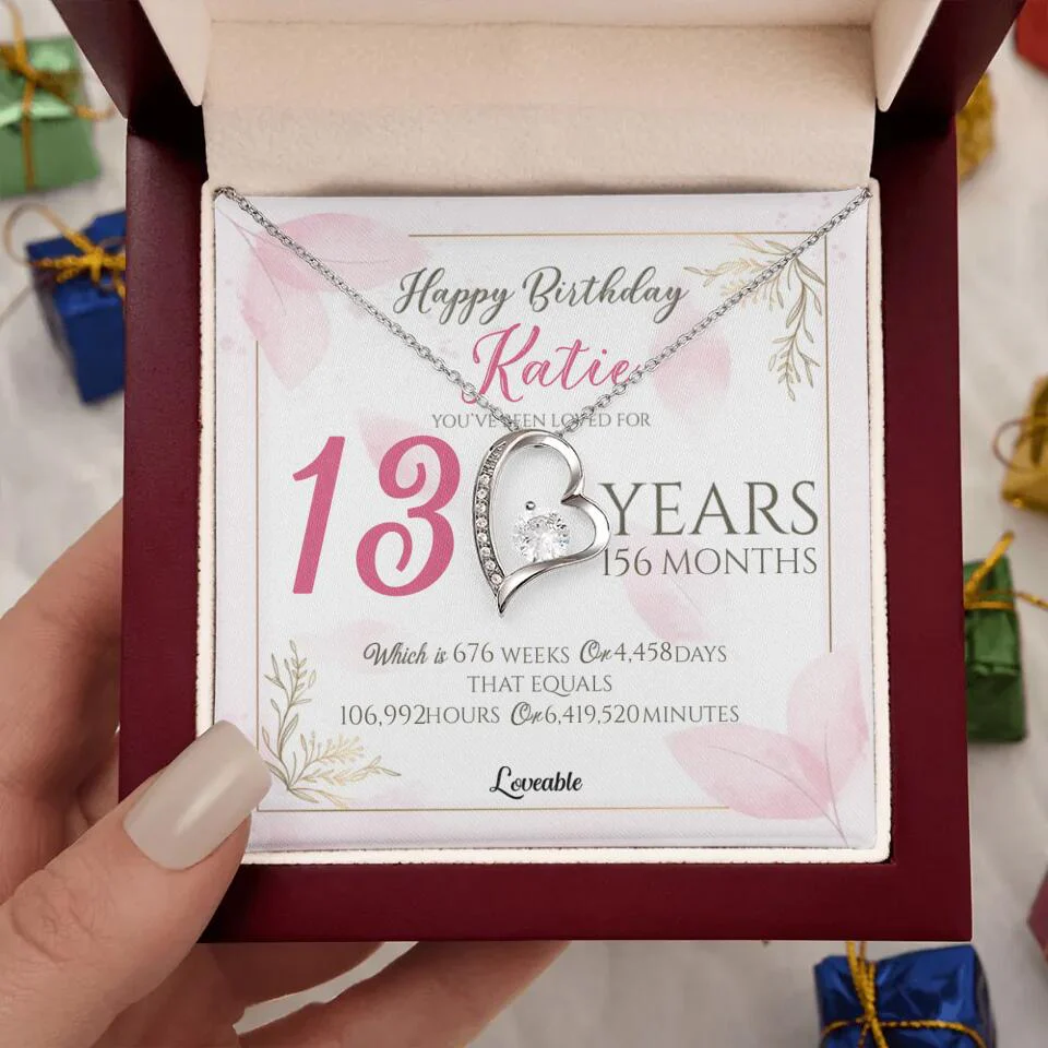 You've Been Loved For Years Personalized Necklaces Birthday Gift For Daughter - Image 23