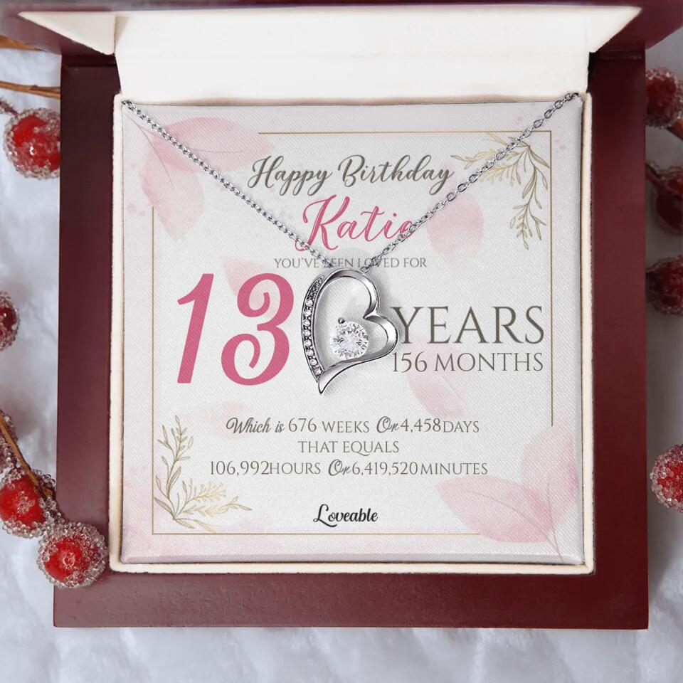 You've Been Loved For Years Personalized Necklaces Birthday Gift For Daughter - Image 24