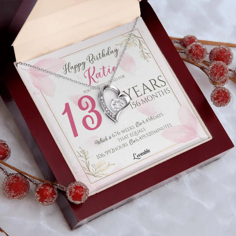 You've Been Loved For Years Personalized Necklaces Birthday Gift For Daughter - Image 25