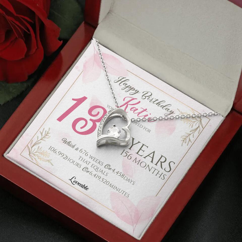 You've Been Loved For Years Personalized Necklaces Birthday Gift For Daughter - Image 29