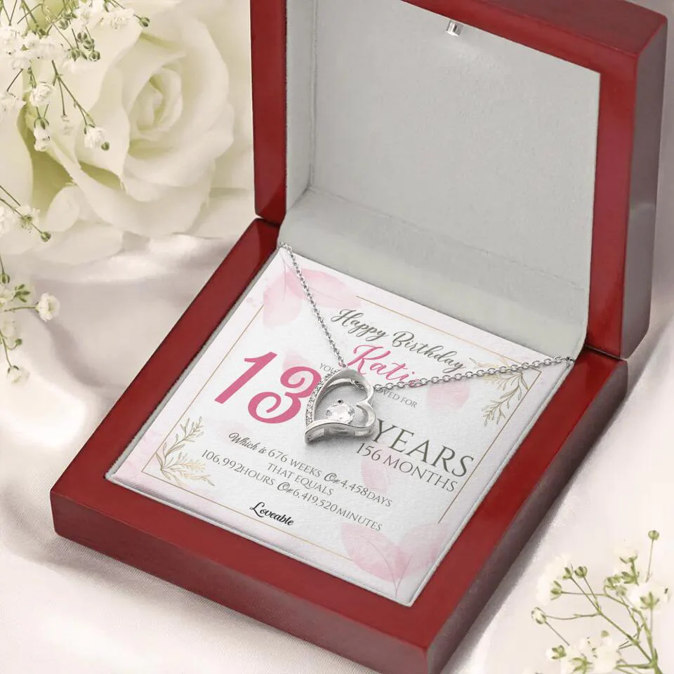 You've Been Loved For Years Personalized Necklaces Birthday Gift For Daughter - Image 30