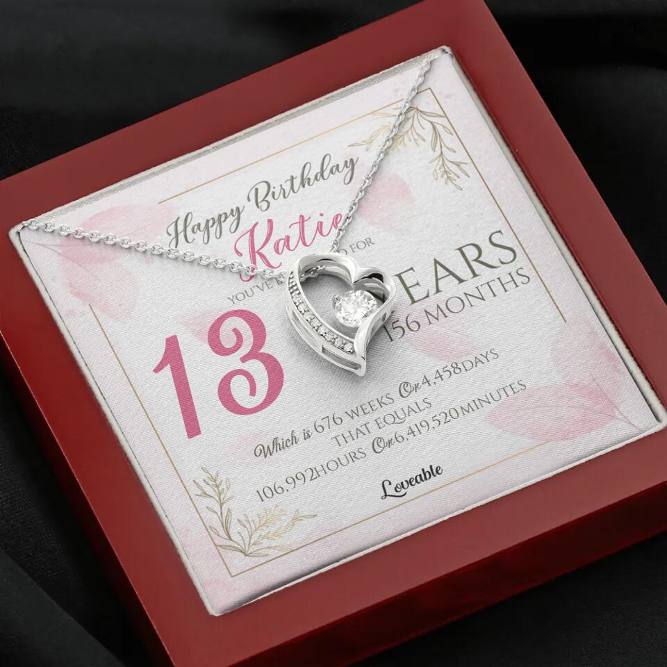 You've Been Loved For Years Personalized Necklaces Birthday Gift For Daughter - Image 31