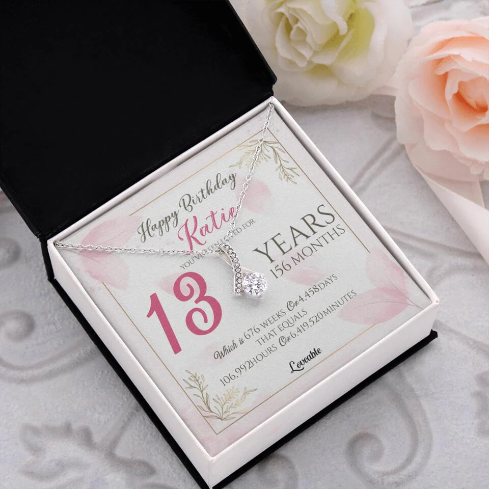 You've Been Loved For Years Personalized Necklaces Birthday Gift For Daughter - Image 35