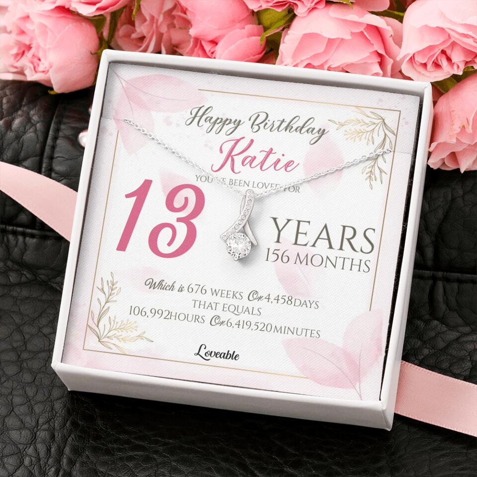 You've Been Loved For Years Personalized Necklaces Birthday Gift For Daughter - Image 36