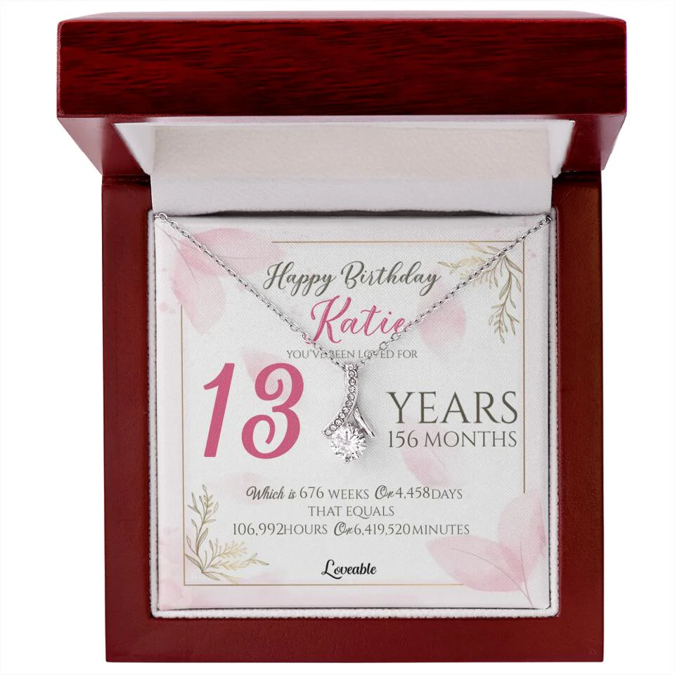 You've Been Loved For Years Personalized Necklaces Birthday Gift For Daughter - Image 37