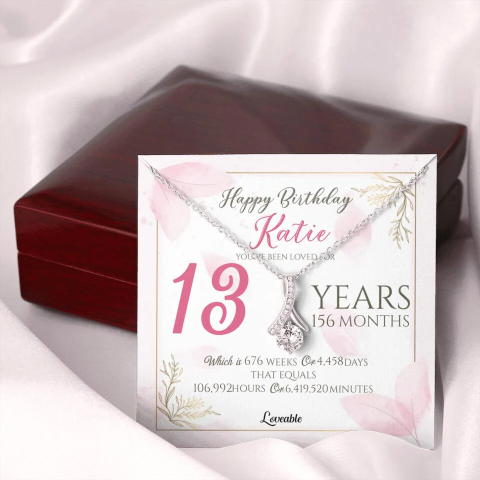 You've Been Loved For Years Personalized Necklaces Birthday Gift For Daughter - Image 39