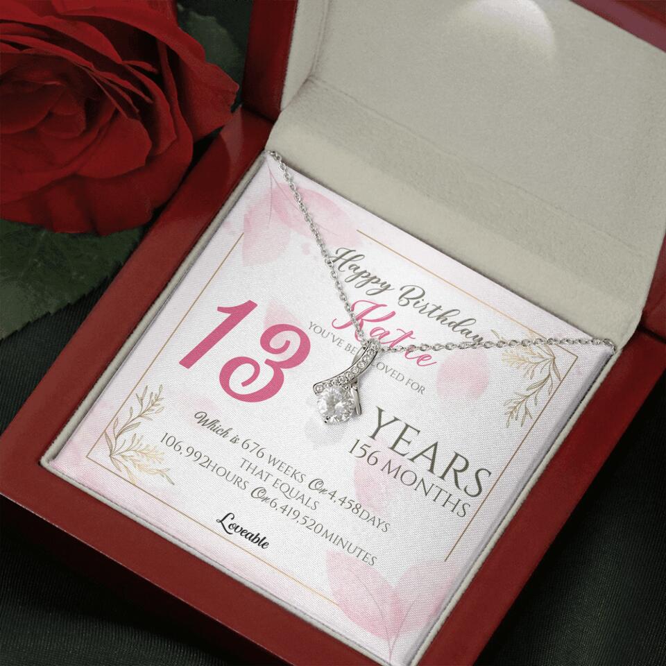 You've Been Loved For Years Personalized Necklaces Birthday Gift For Daughter - Image 40