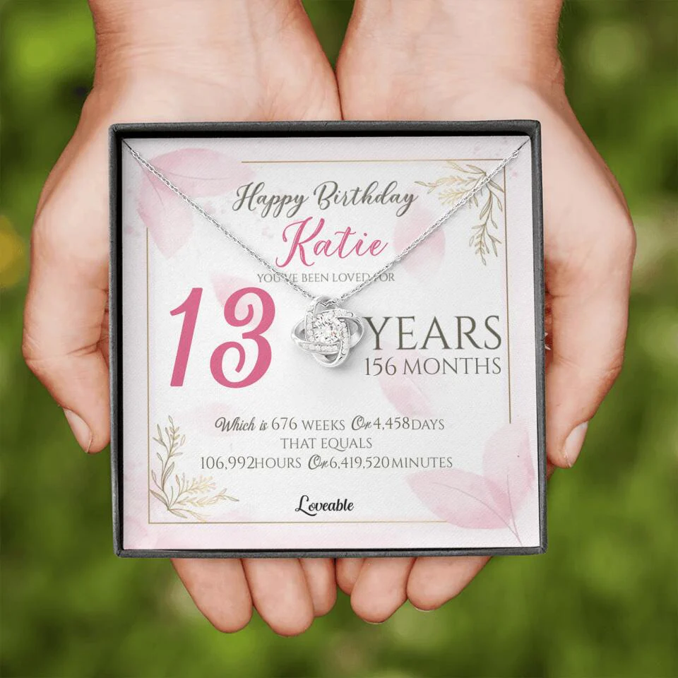You've Been Loved For Years Personalized Necklaces Birthday Gift For Daughter - Image 5