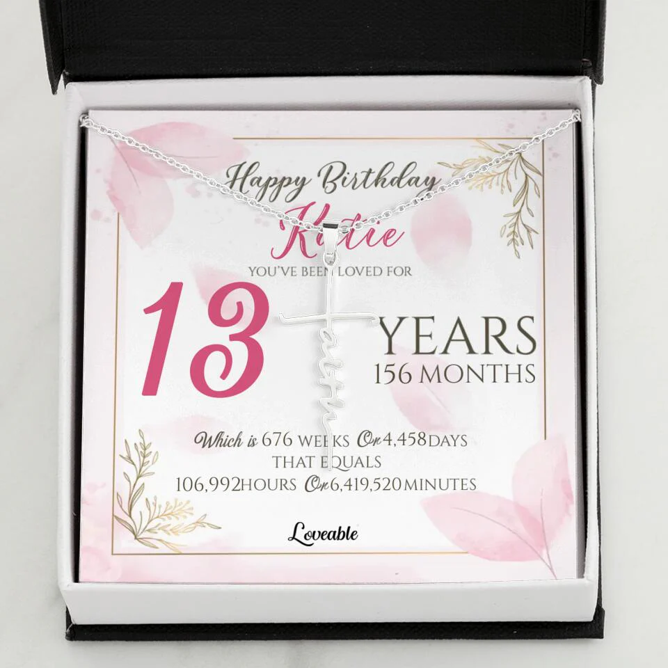 You've Been Loved For Years Personalized Necklaces Birthday Gift For Daughter - Image 51