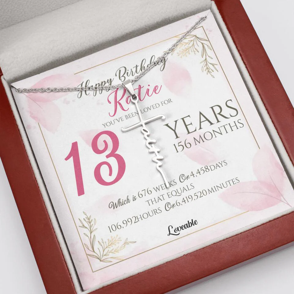 You've Been Loved For Years Personalized Necklaces Birthday Gift For Daughter - Image 56